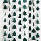 Christmas Tree Garland for Woodland Theme Decoration - Xmas Hanging Streamer Backdrop for Birthday, Baby Shower, New Year Party (Dark Green)